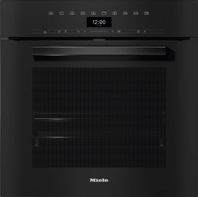 Miele 60cm 2in1 Combi Steam Oven with Rapid Cooling and Crisp Function Obsidian Black