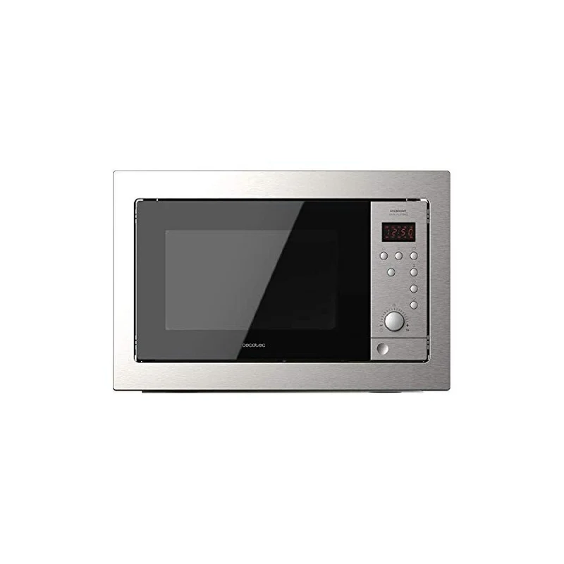 Cecotec Micro-ondes encastrable GrandHeat 2500 Built-In Steel Black