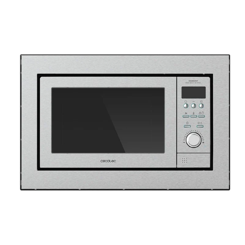 Cecotec Micro-ondes encastrable GrandHeat 2500 Built-In Steel