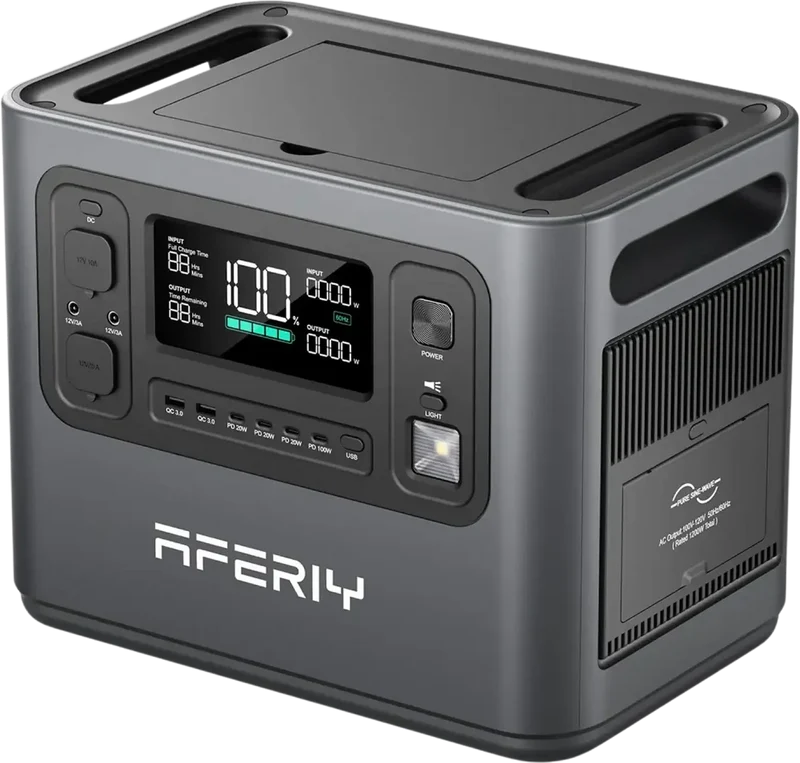 AFERIY Station d’énergie portable 2400 W