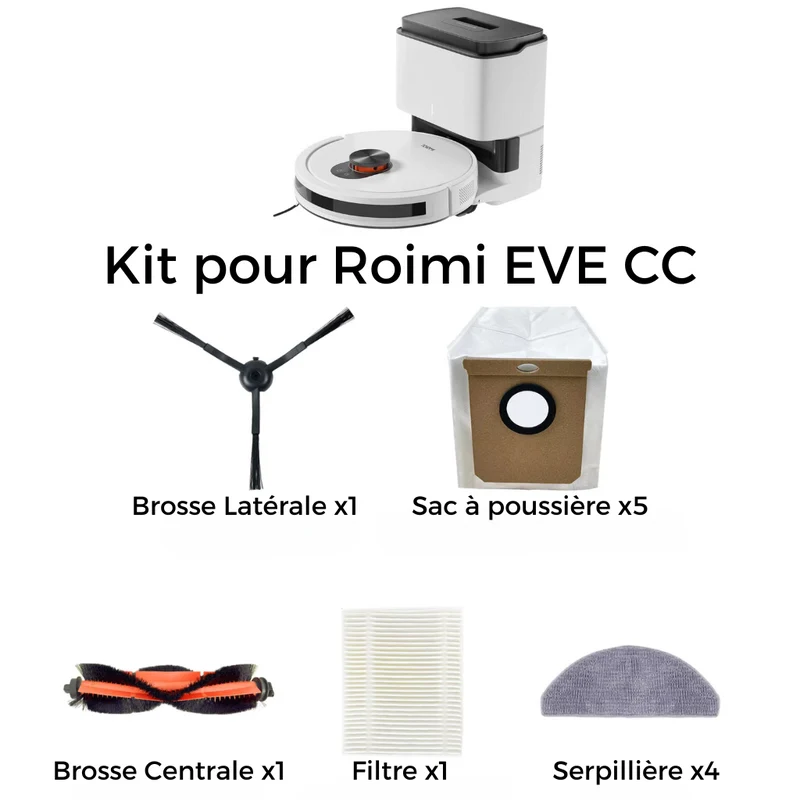 Kit Entretien Roidmi EVE CC