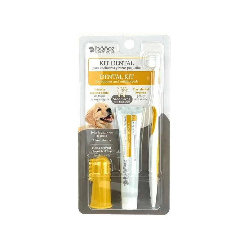 Kit Dentaire MINI - Dentifrice + Brosse + Doigtier