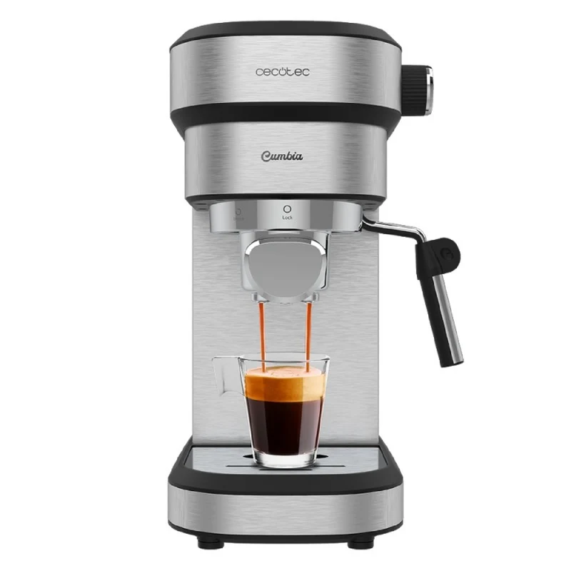 Cecotec Machine à café expresso Cafelizzia 790 Steel Duo