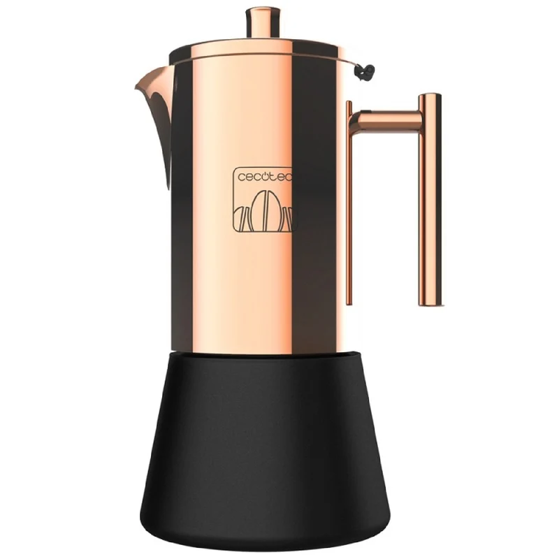 Cecotec Cafetière moka en acier inoxydable Cumbia Moking 400