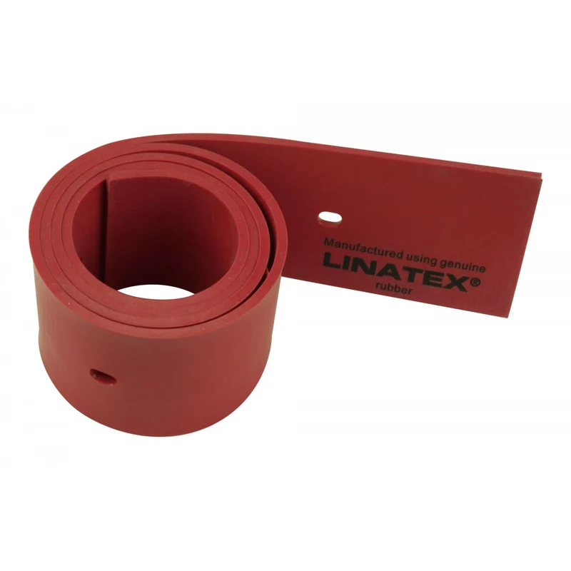 Lame du racloir arrière en caoutchouc rouge de rechange - pour autorécureuses JVC50BCN, JVC56BTN et JVC56RIDERN