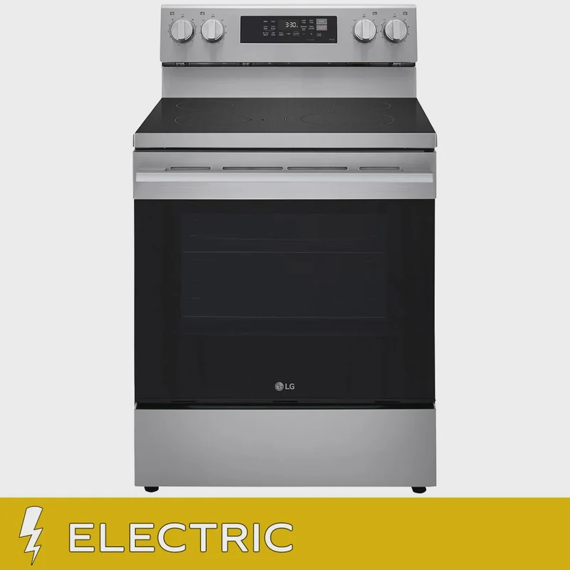 LG 30 in. 6.3 cu ft. Freestanding Electric Range with ProBake Convection,*