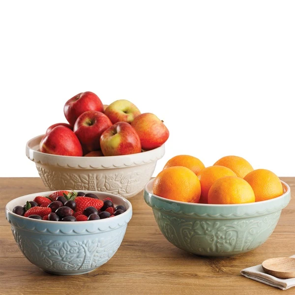 Mason Cash Mixing Bowls, 3-Pieces