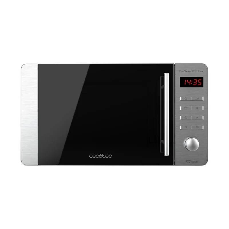 Cecotec Micro-ondes de 20 L avec grill ProClean 5110 Inox