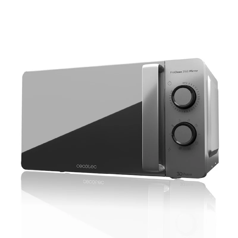 Cecotec Micro-ondes de 20 L avec grill ProClean 3160 Mirror