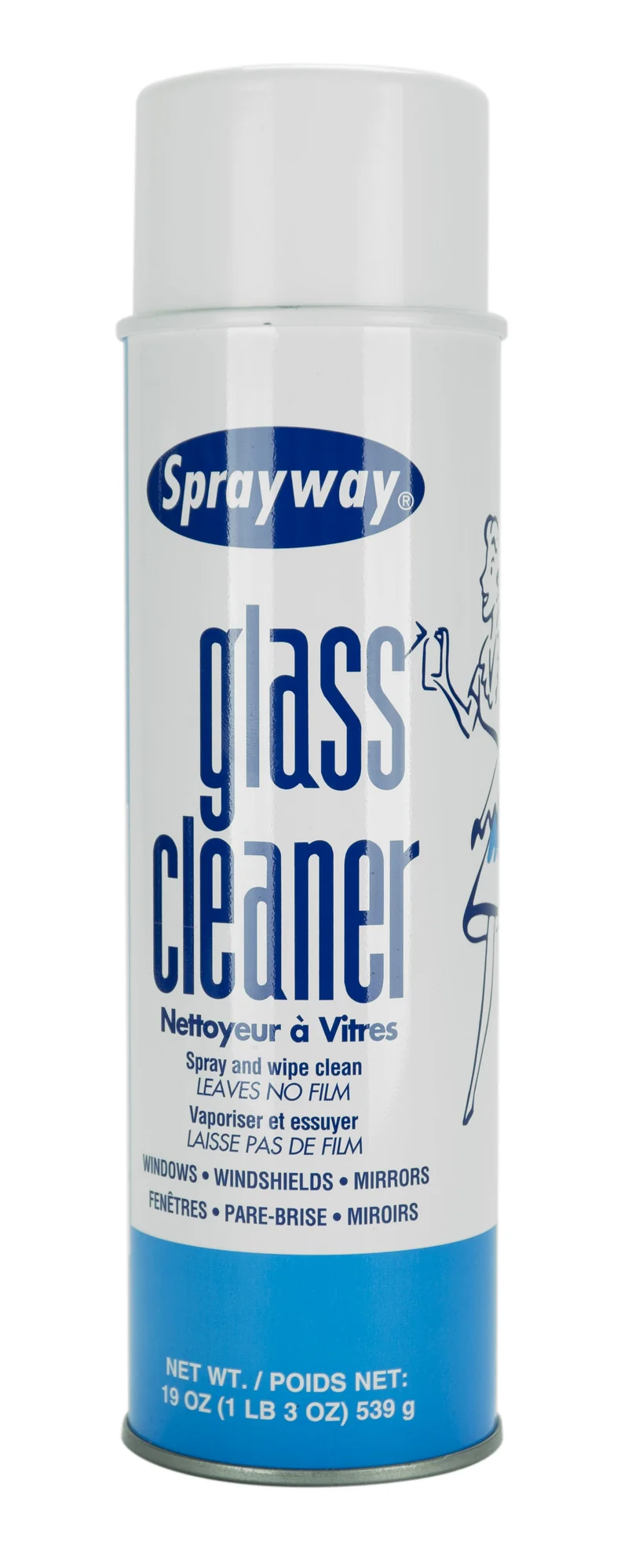 Nettoyant moussant pour vitres en aérosol - 19 oz (539 g) - Sprayway