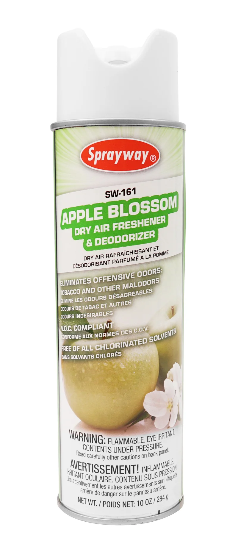 Désodorisant en aérosol - parfum fleur de pommier - 284 g (10 oz) - Sprayway SW161