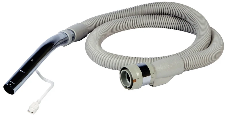 Boyau électrique pour aspirateur central - 1,82 m (6') - 32 mm (1 1/4") dia - beige - poignée courbée en métal - compatible balai électrique - Electrolux BOEL200