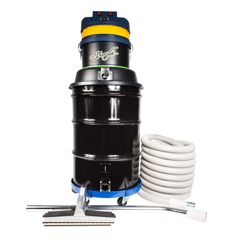 Aspirateur commercial sec et humide - 2 moteurs - capacité de 171 L (45 gal) - avec accessoires et chariot - corde d'alimentation de 9 m (30')