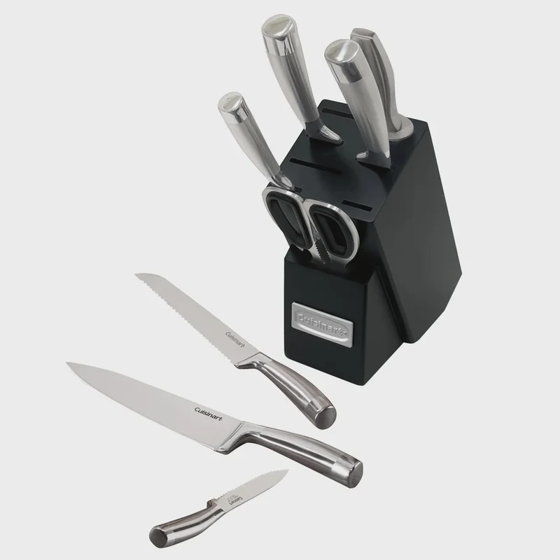 Cuisinart German Stainless-steel Knife Block Set, 9-pieces