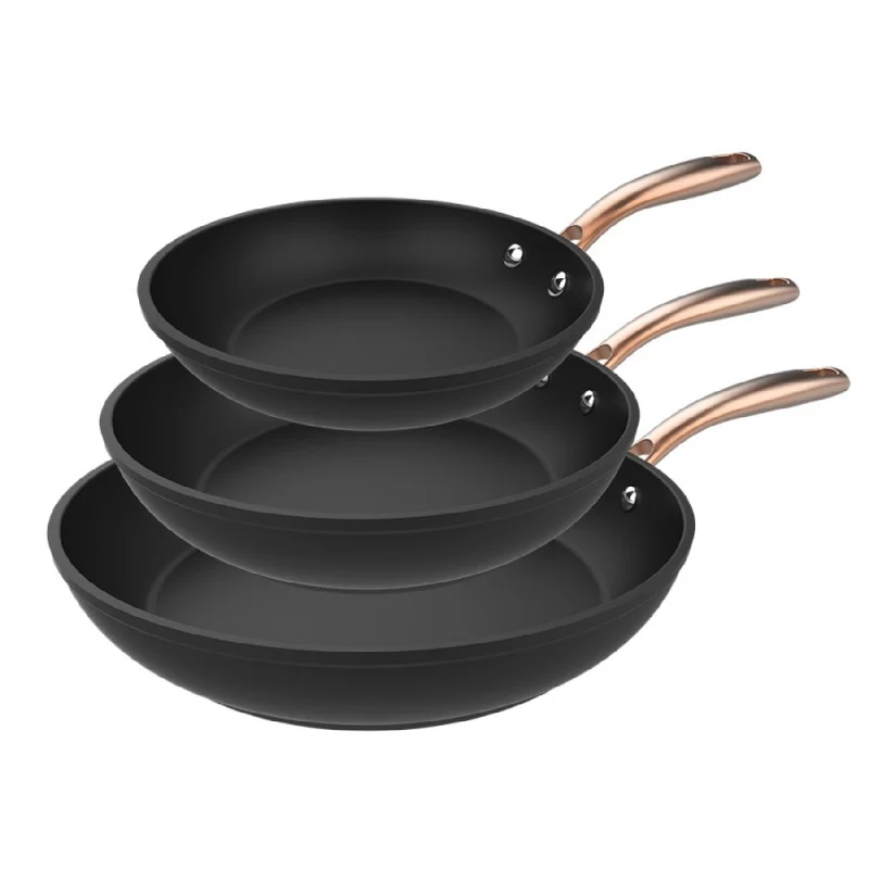 Cecotec Set de poêles Polka Fantasy 20-24-28 Bucket Set Golden