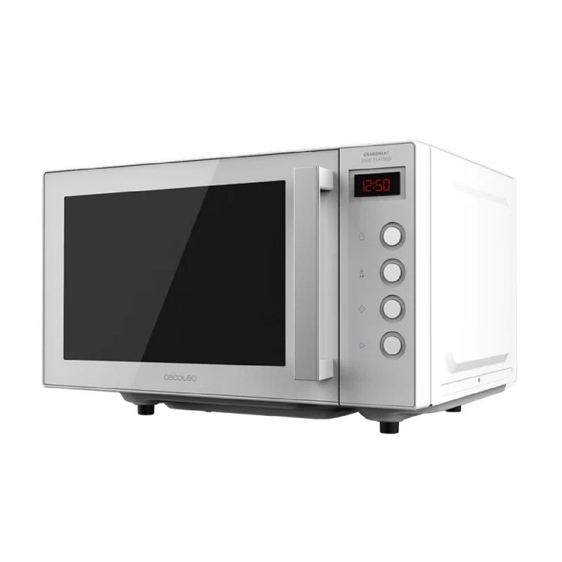 Cecotec Micro-ondes sans plateau GrandHeat 2000 Flatbed White
