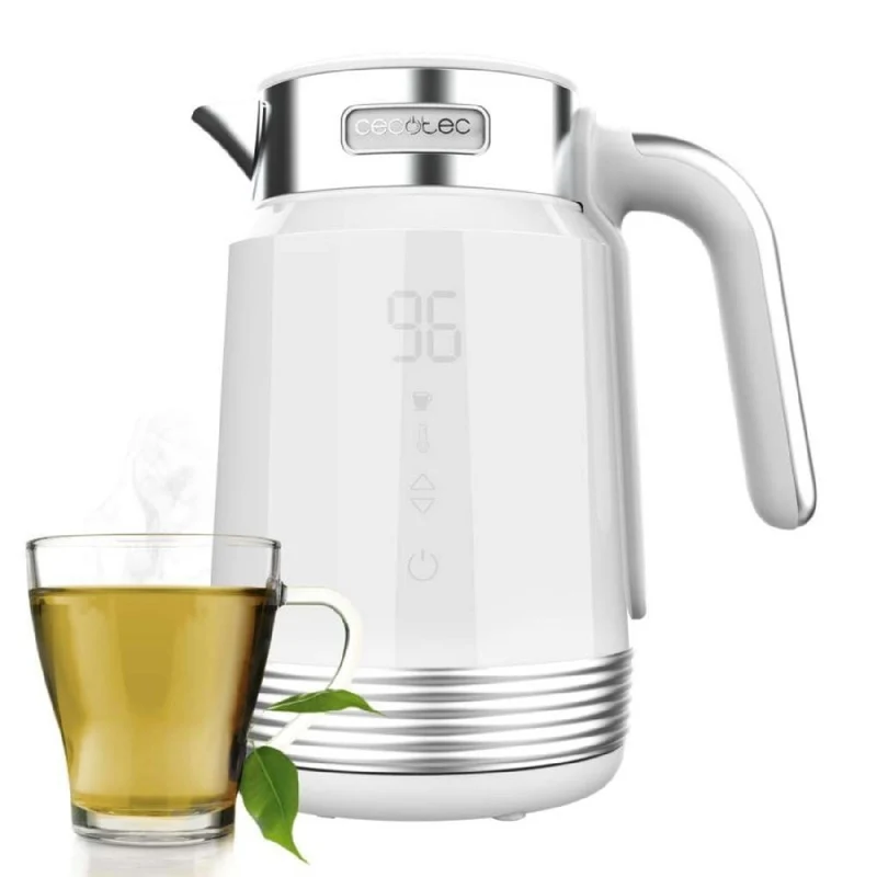 Cecotec Bouilloire ThermoSense 600 Touch White