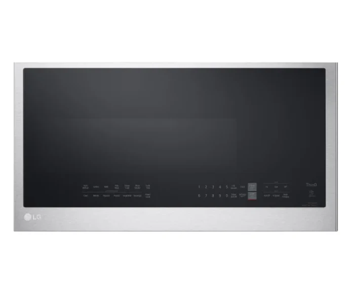 LG 2.0 cu. ft. Smudge Resistant Stainless Steel Over-the-Range Microwave with EasyClean and WideView Window