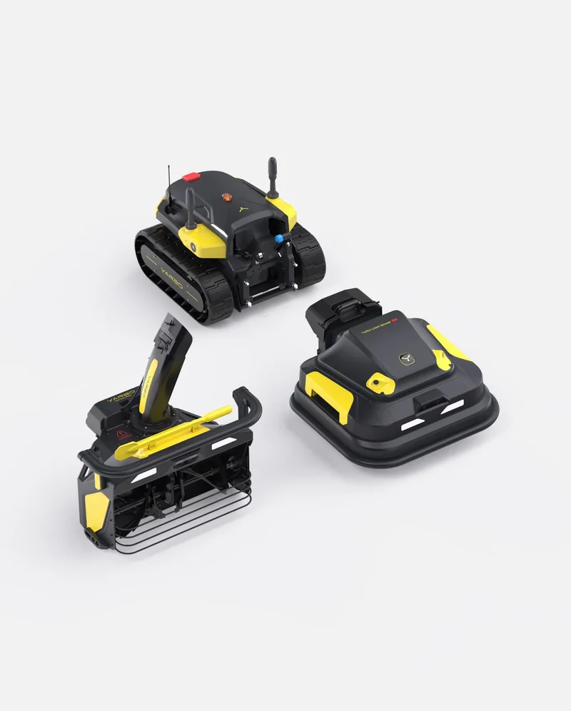 Tondeuse à gazon Yarbo Pro + Souffleuse à neige
