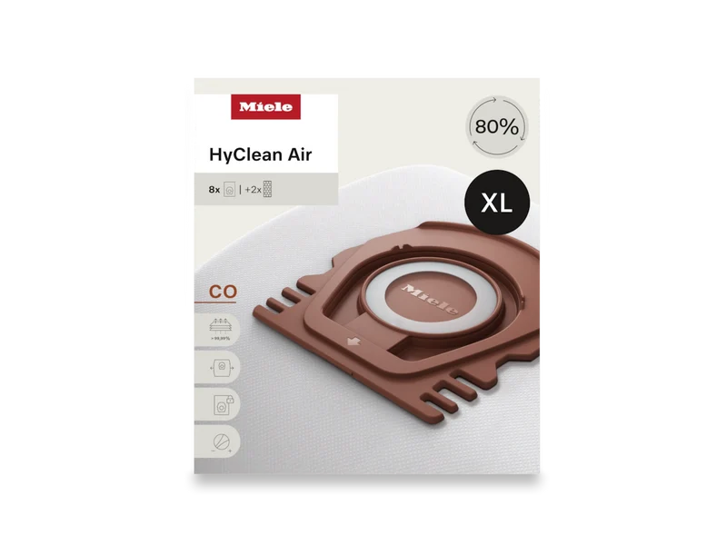 Sac aspirateur - Miele - CO XL HyClean Air - 8 sacs