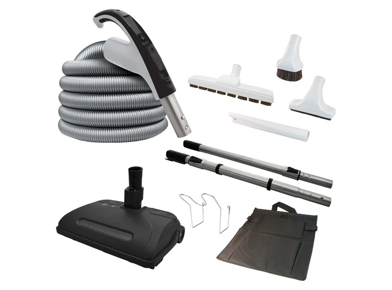Grand comfort attachments kit 35' - Electric/Hybrid - Butler's Premium power nozzle - Mvac