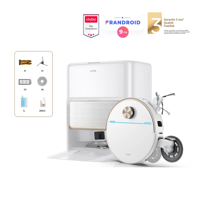 MOVA V70 Ultra Complete Robot aspirateur