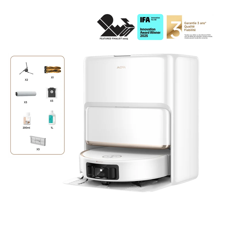 MOVA Z60 Ultra Roller Complete Robot Aspirateur