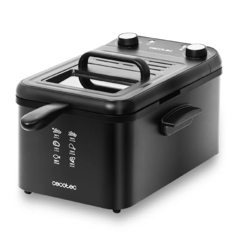 Cecotec Friteuse Cecotec Cleanfry Infinity 3000 Black