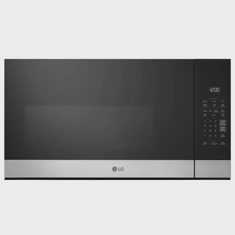 LG 30 in. 1.7 cu ft. Stainless Steel Over the Range Microwave with Auto Cook Settings, 300 CFM Model: MVEM1720Y