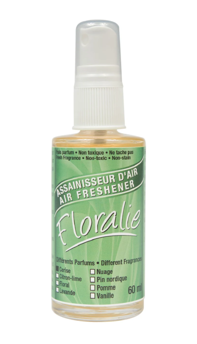 Assainisseur d'air - ultra concentré - parfum de cerise - 2 oz (60 ml) - Floralie 04003-0