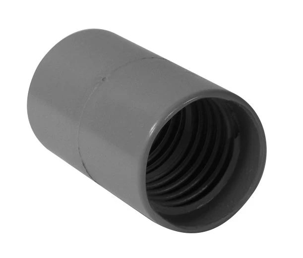 Embout de boyau - union - 38 mm (1 ½") dia - gris