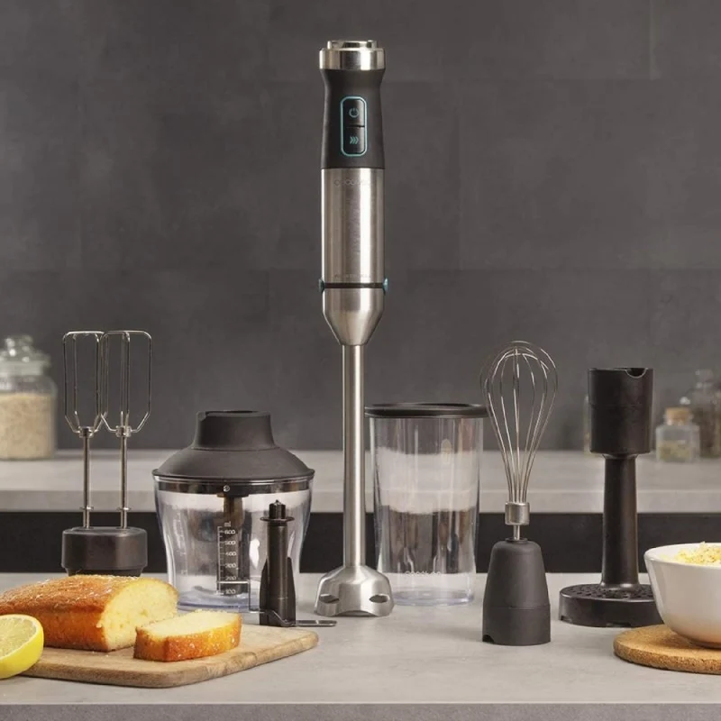 Cecotec Mixeur plongeant Power TitanBlack 1500 XL PerfectCream&Crush