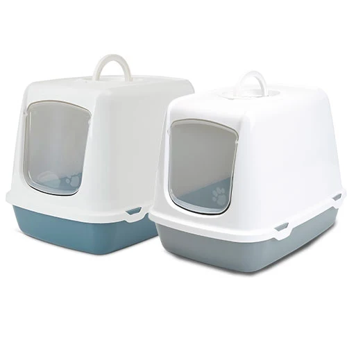 OSCAR CAT WC gris et blanc