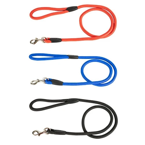 ROND ROUGE NYLON LAISSE 1.2x120cm