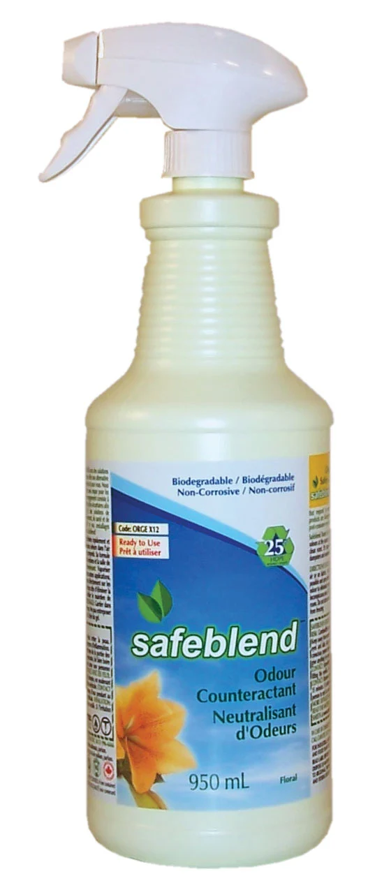 Neutralisant d'odeur - prêt à utiliser - 950 ml (33,4 oz) - Safeblend ORGE-X0D