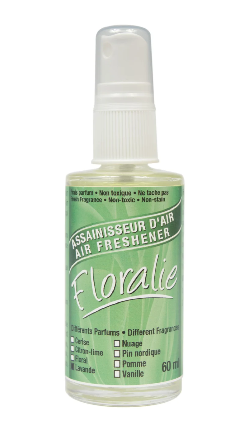 Assainisseur d'air - ultra concentré - parfum de lavande - 2 oz (60 ml) - Floralie 04002-0