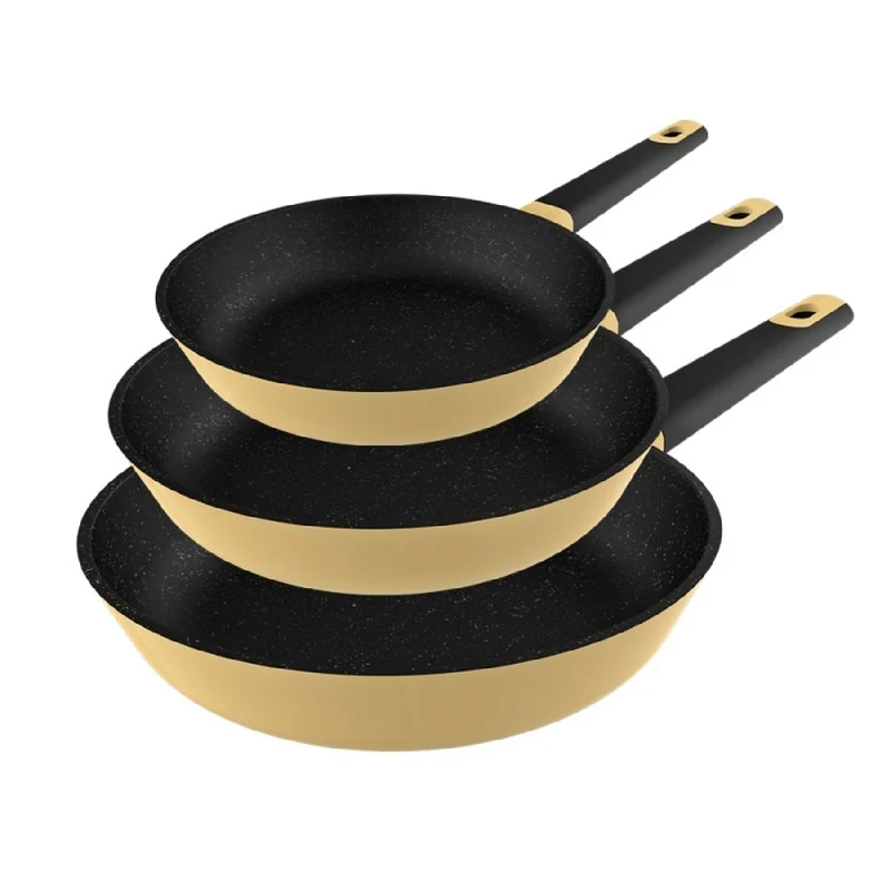 Cecotec Set de poêles Polka Experience 20-24-28 Bucket Set Vulcano