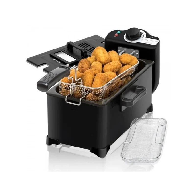 Cecotec Friteuse avec huile Cleanfry 3L Black