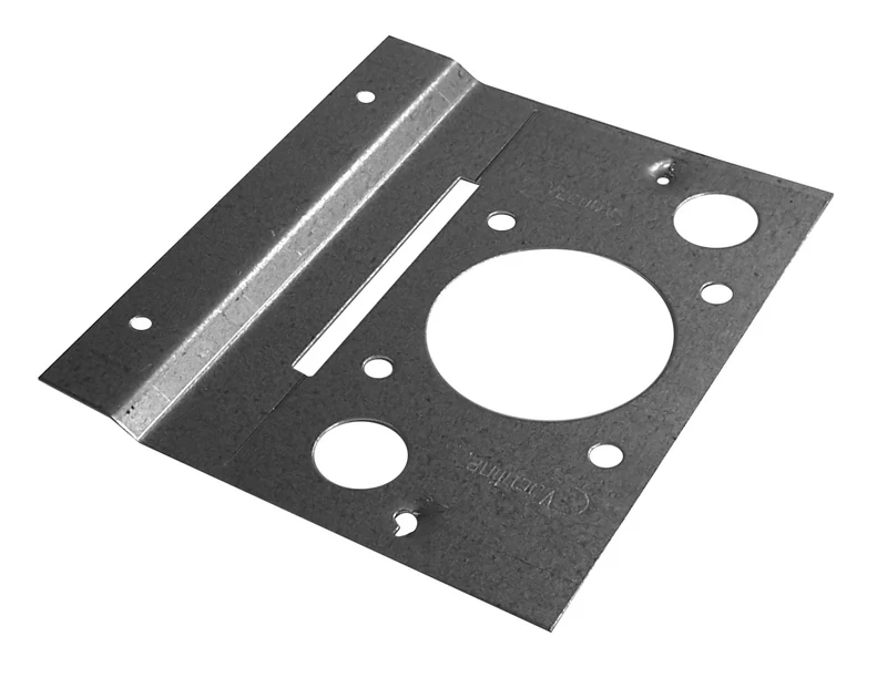 Plaque de montage en métal pour aspirateur central