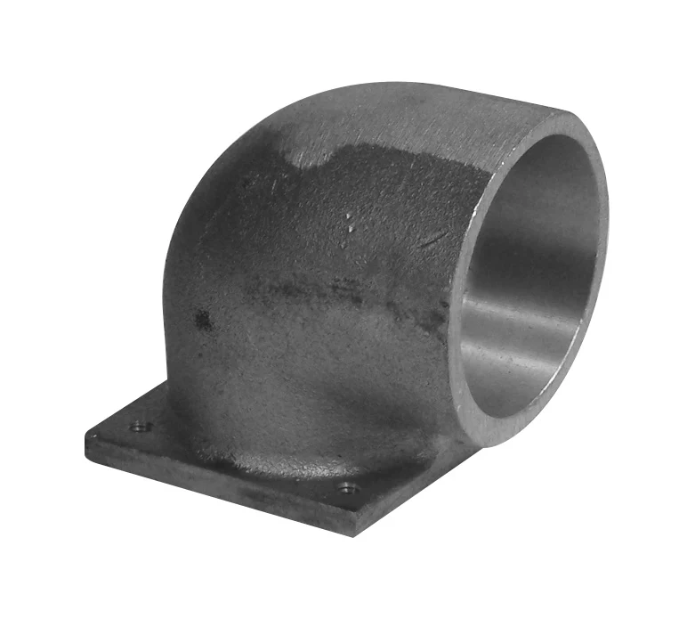 Adaptateur en métal 90° - pour installation aspirateur central