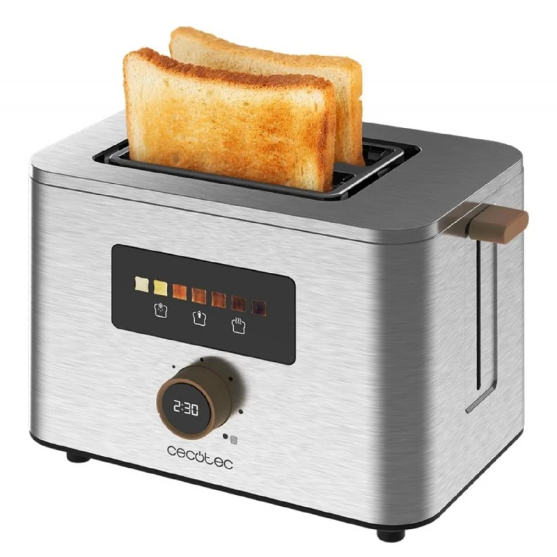 Cecotec Grille-pain vertical Touch&Toast Double
