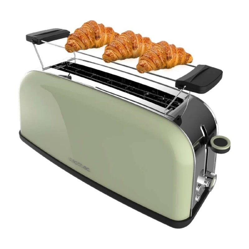 Cecotec Grille-pain vertical Toastin' time 850 Green Long