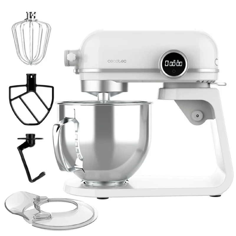 Cecotec Robot pétrisseur Twist&Fusion 4500 Luxury White