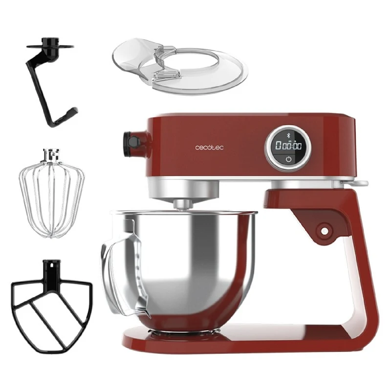 Cecotec Robot pétrisseur Twist&Fusion 4000 Luxury Red