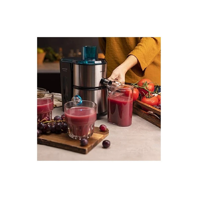 Cecotec Extracteur de jus XS Juice&Fresh 400 Titan Black