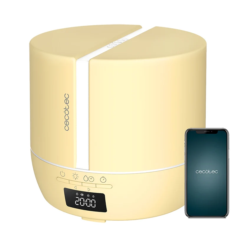 Cecotec Diffuseur d’arômes PureAroma 550 Connected SunLight