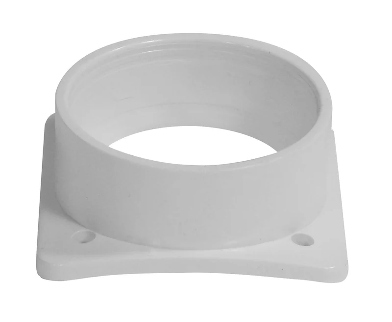 Adaptateur de départ 2" - pour installation aspirateur central - blanc - Plastiflex SV8098