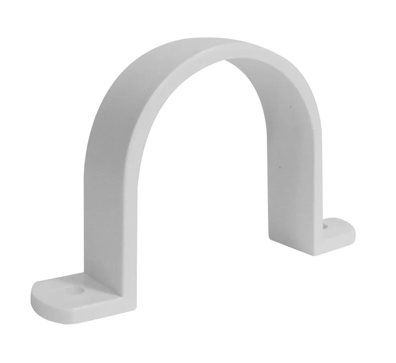 Attache de tuyau 2" - pour installation aspirateur central - blanc - Hayden 762017