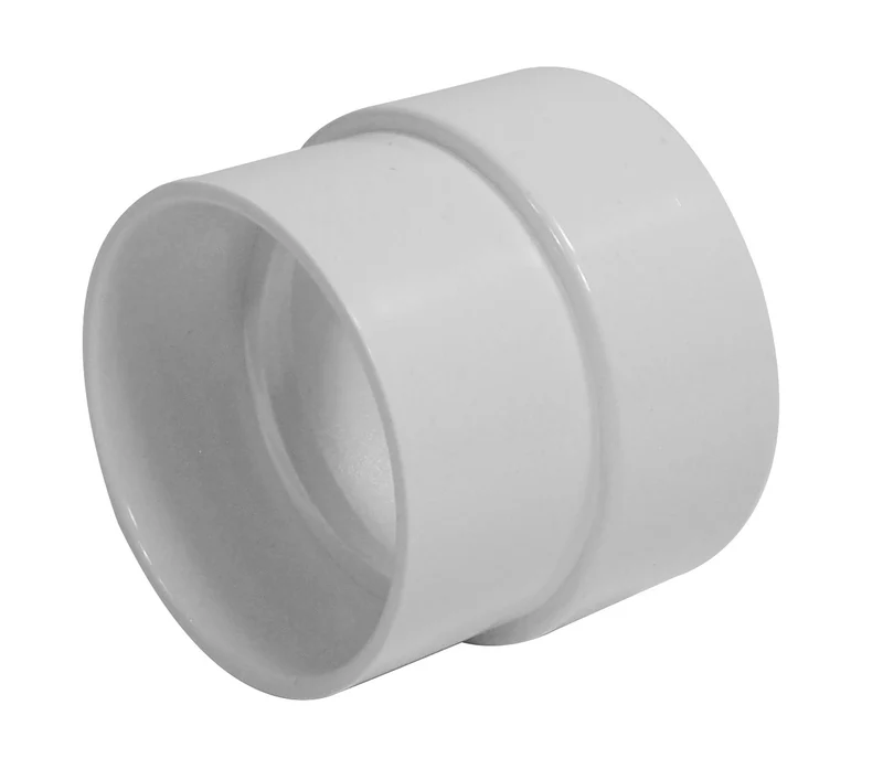 Adaptateur de prise - 2" à 1 13/16" - pour installation aspirateur central - blanc - Plastiflex SV8086