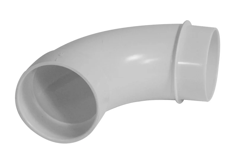 Coude 90° M/F - raccord pour installation aspirateur central - blanc - Hayden 765511W